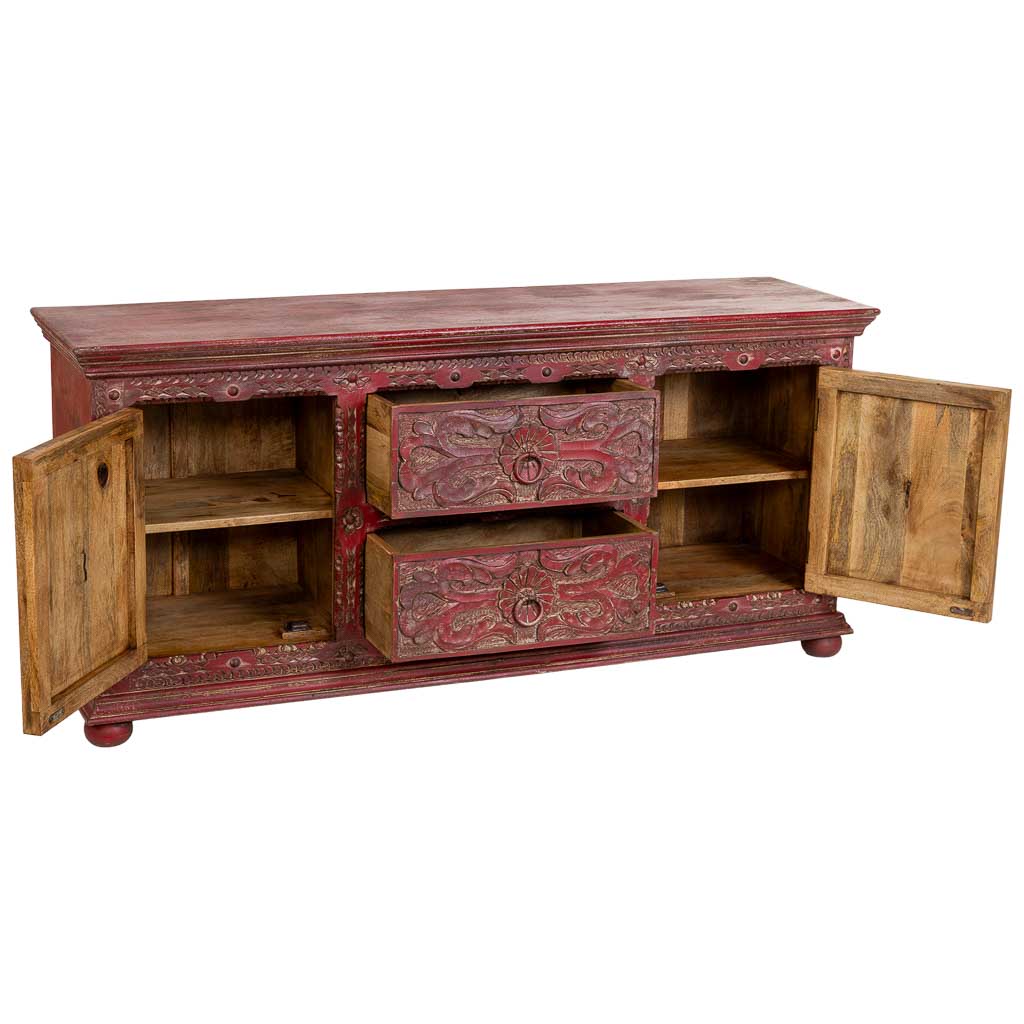 APARADOR DALIAN RED PATINA ARTESANAL image 1