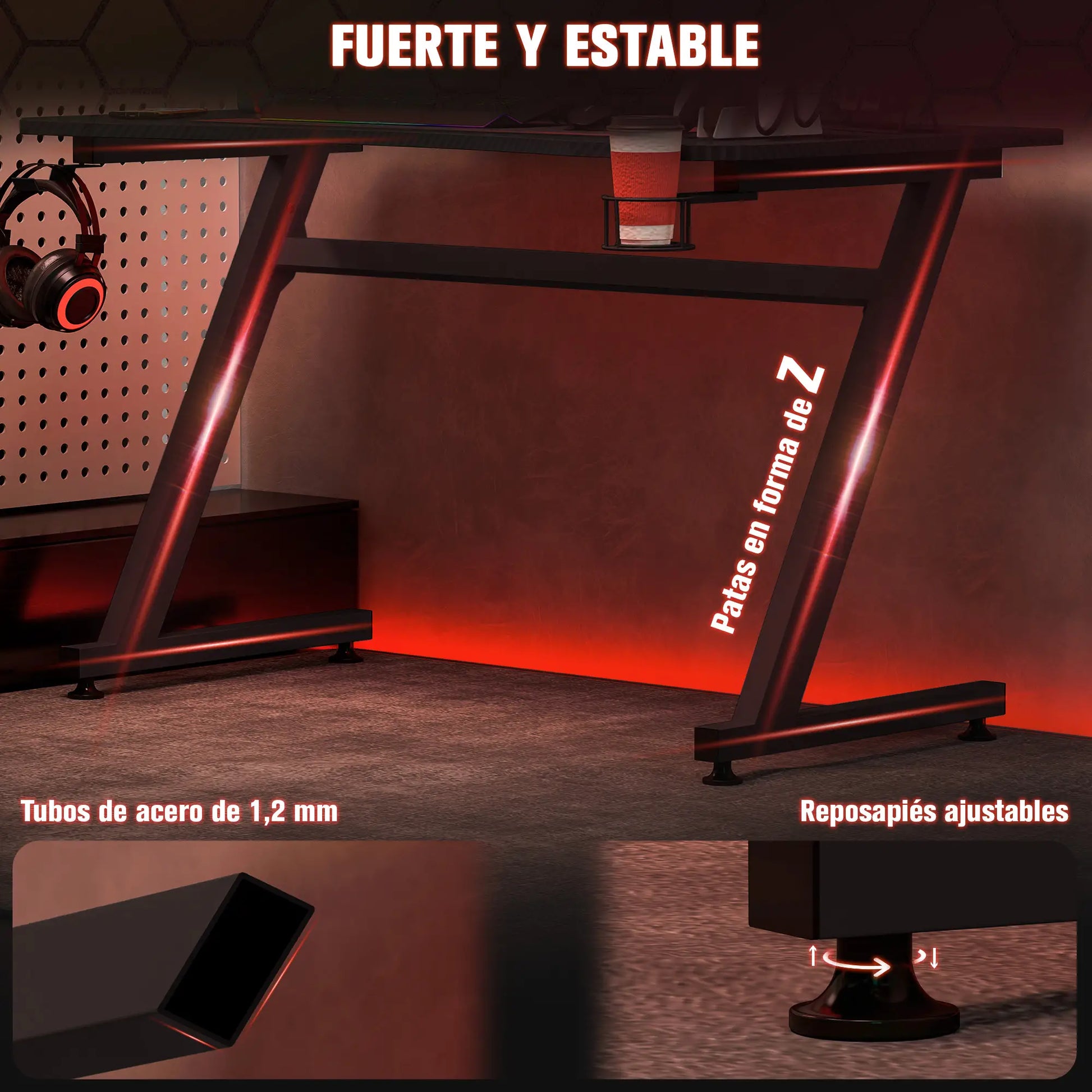 MESA GAMING MODELO CARBON PRO X120 image 2