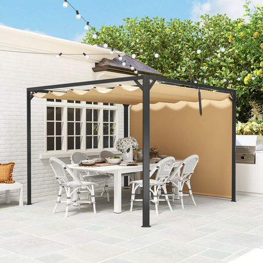 PÉRGOLA RETRÁCTIL DE ALUMINIO SAHARA FLEX 3X3 image 0