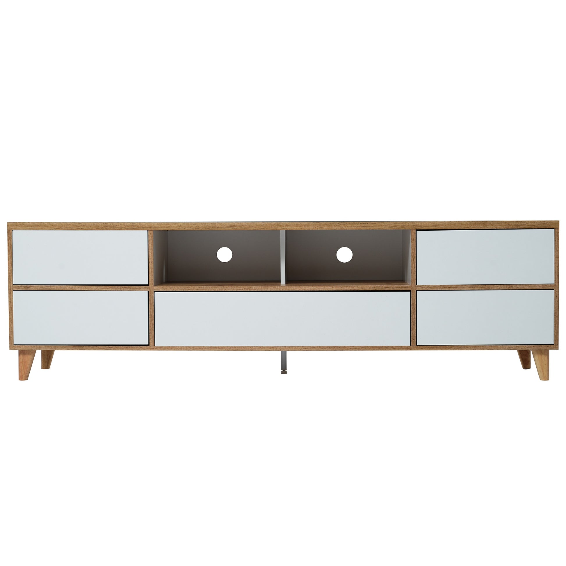 MUEBLE TV “RÚSTICO BLANCO WOOD” 175 CM image 8