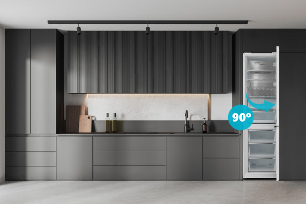 ❄️ Frigorífico Combi Johnson JRC201EN2GW 202 cm Cristal Blanco – 378L No Frost Inverter