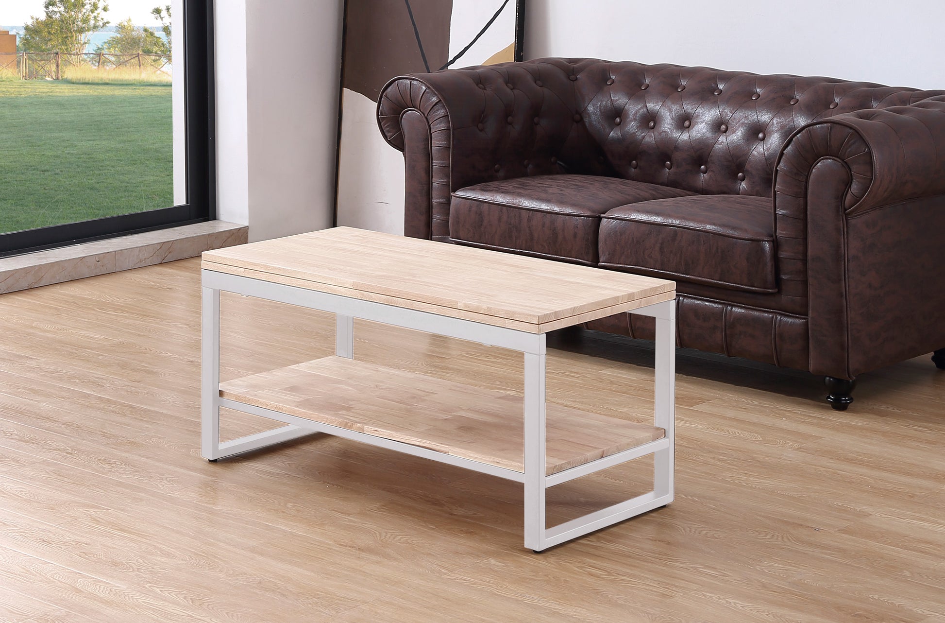 MESA  DE CENTRO ELEVABLE Y EXTENSIBLE STEVE image 7
