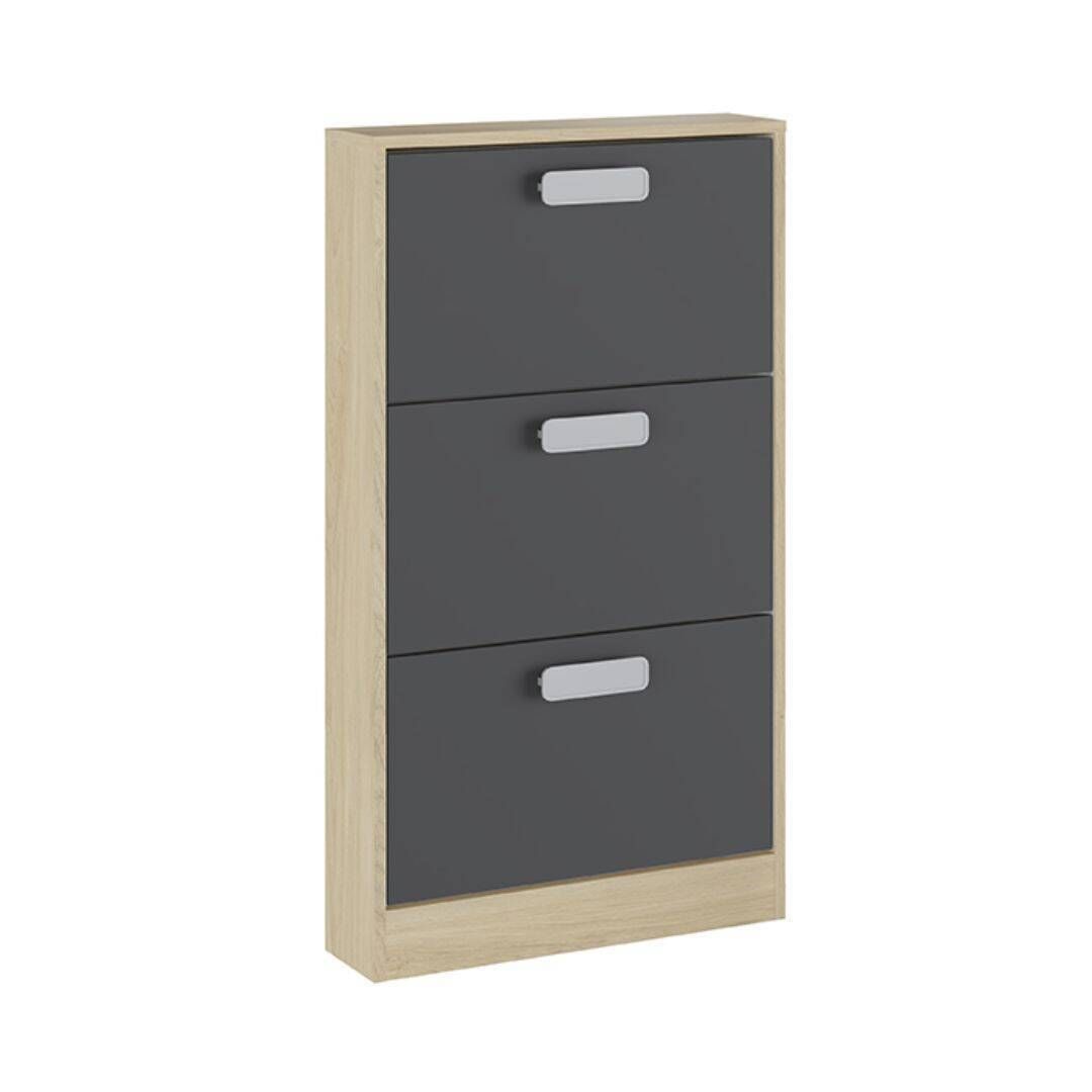 Zapatero Juvenil de 3 Puertas Abatibles DONALD image 0