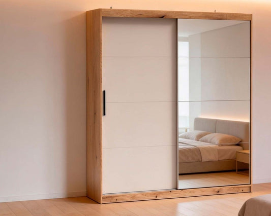 ARMARIO INOVA MAX 200 – ARMARIO 2 PUERTAS CORREDERAS CON ESPEJO image 0