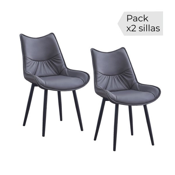 Juego de 2 sillas Calista image 3