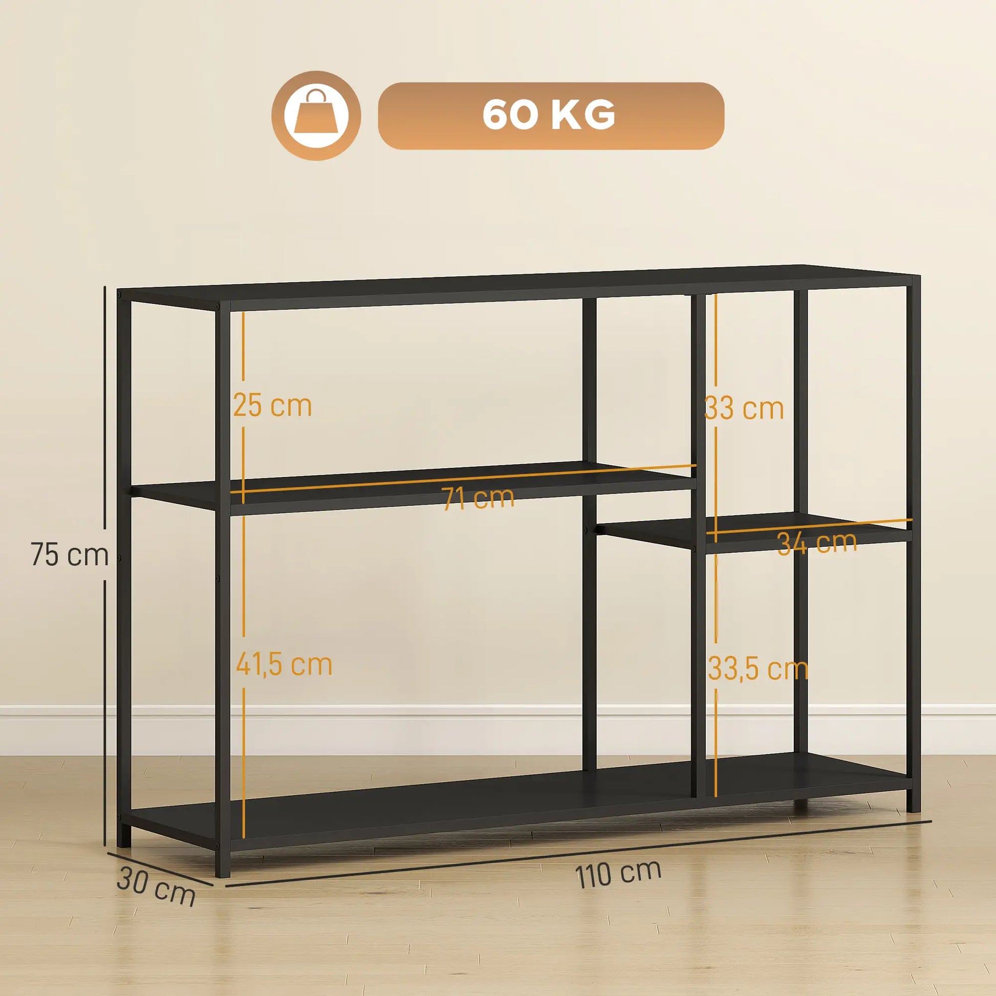 CONSOLA “METAL FOUR LEVELS 110” image 3