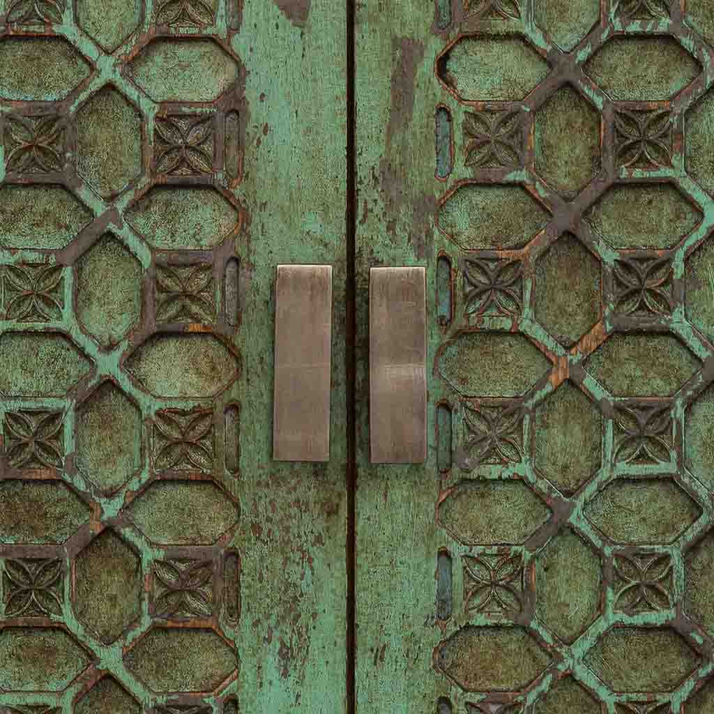 CÓMODA ARTESANAL VERDE TOSCANA 2P image 4