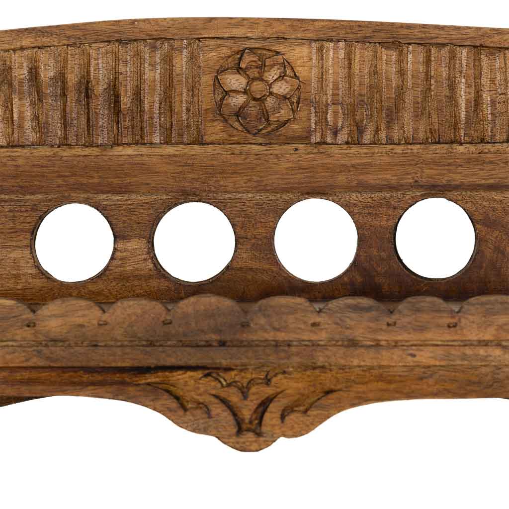 APARADOR DALIAN MARRÓN ALTO ARTESANAL image 6