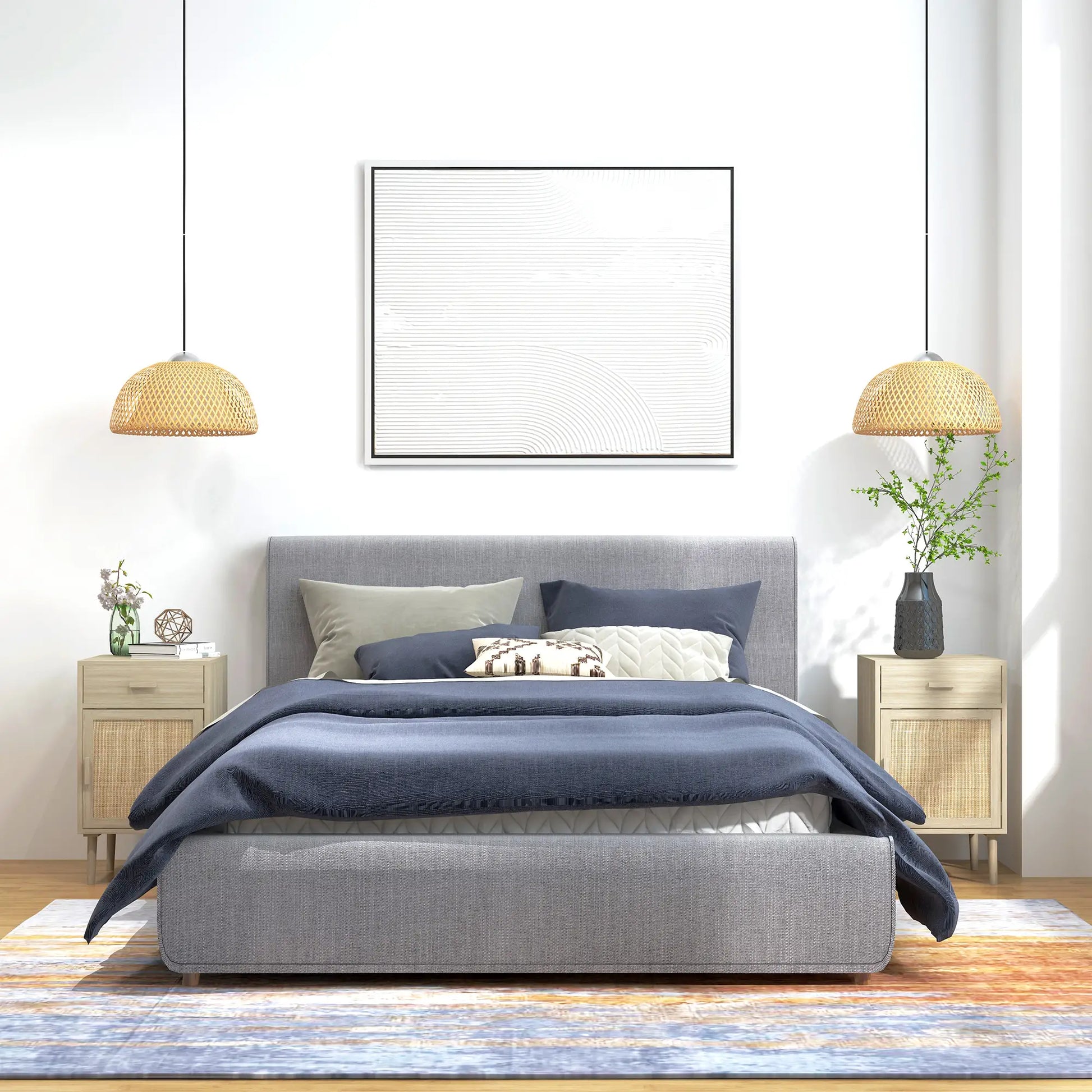 BOHO RATTAN TWIN image 1