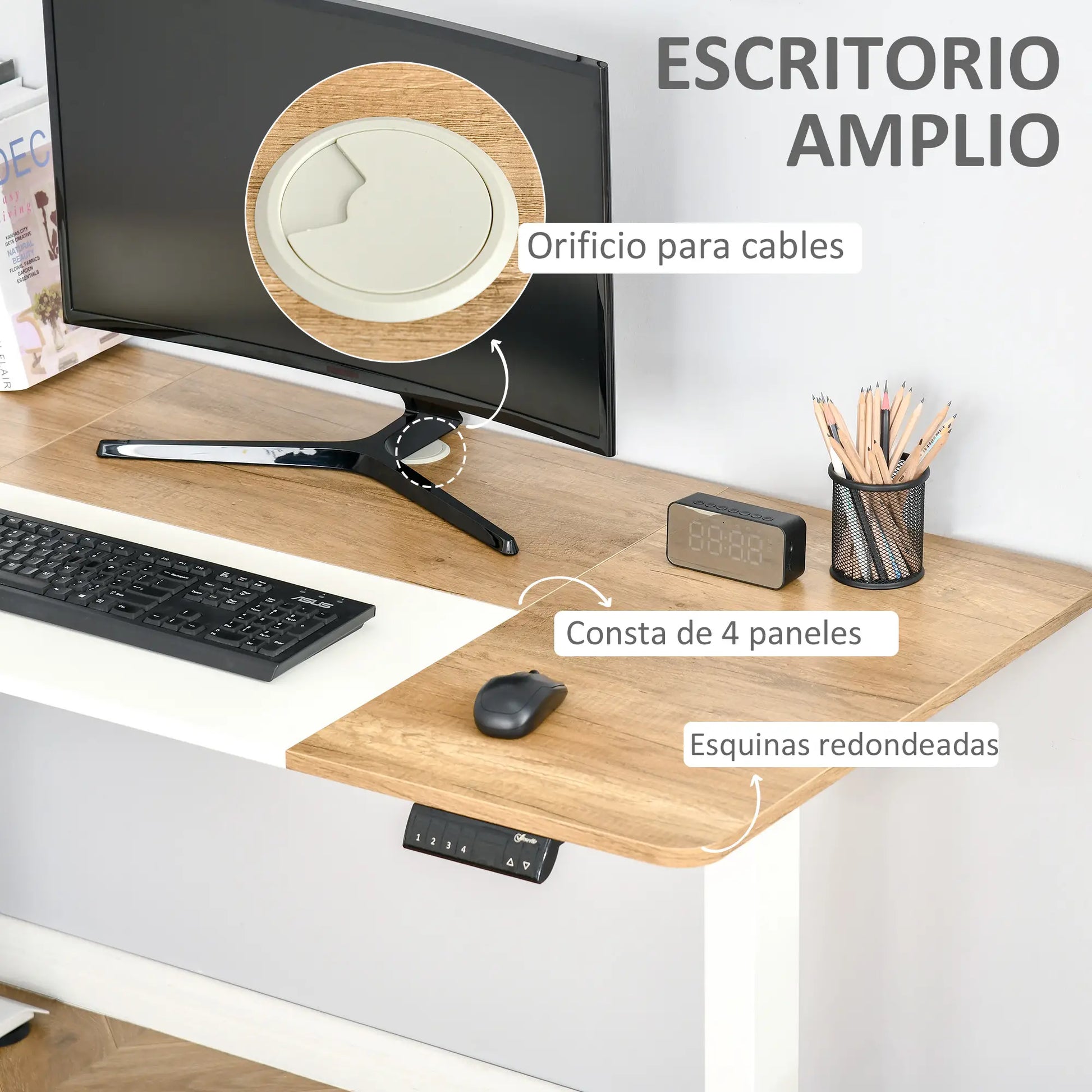 ESCRITORIO ELÉCTRICO ELEVABLE VINSETTO PRO LIFT 140 image 9