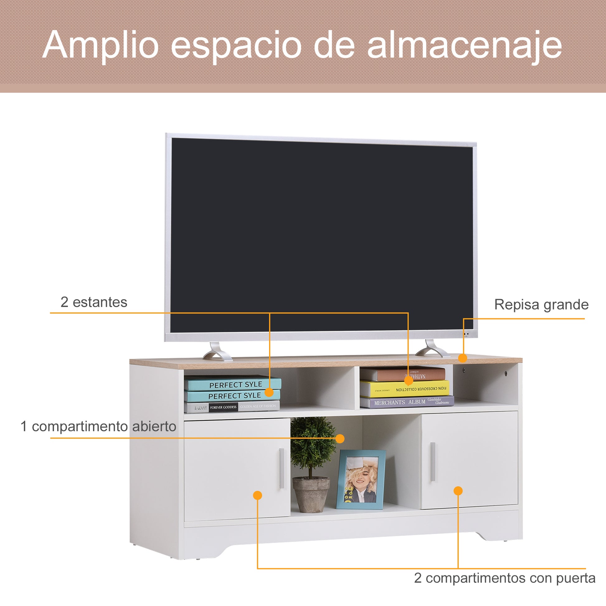 MUEBLE PARA TELEVISOR · 105 CM image 6