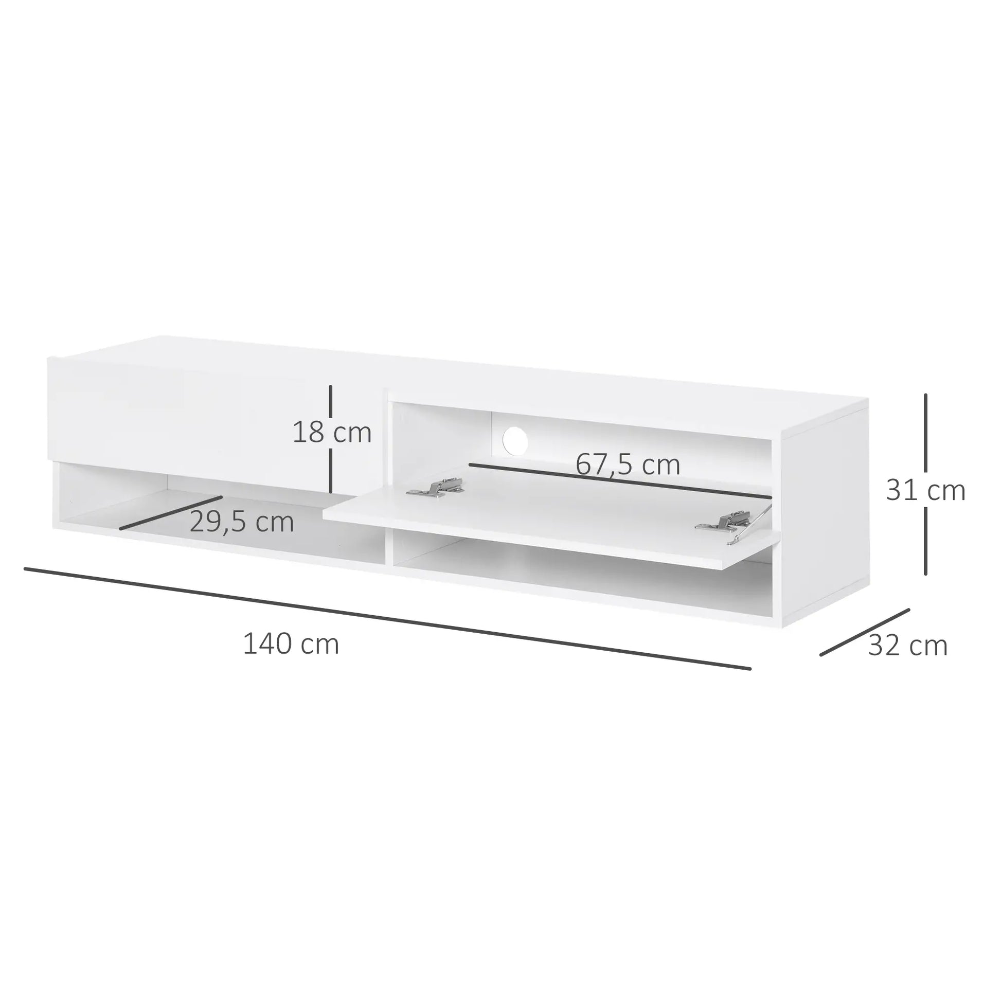 MUEBLE TV SUSPENDIDO 140 CM image 14