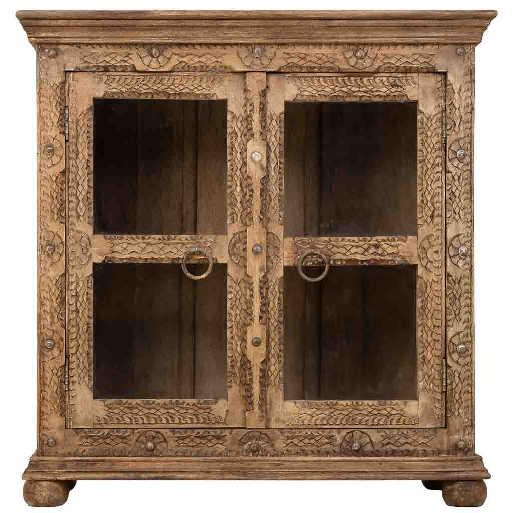 APARADOR DALIAN BROWN ARTESANAL 2 PUERTAS image 5