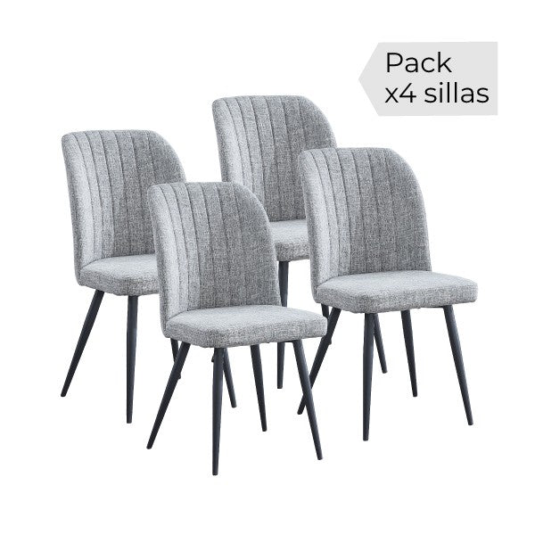 Juego de 4 sillas Rory image 1