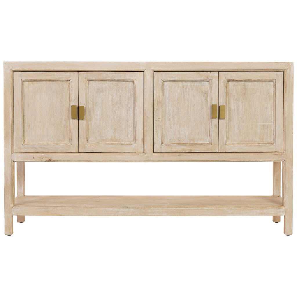 RECIBIDOR ALMA DE MADERA BLANCA 4 PUERTAS image 3