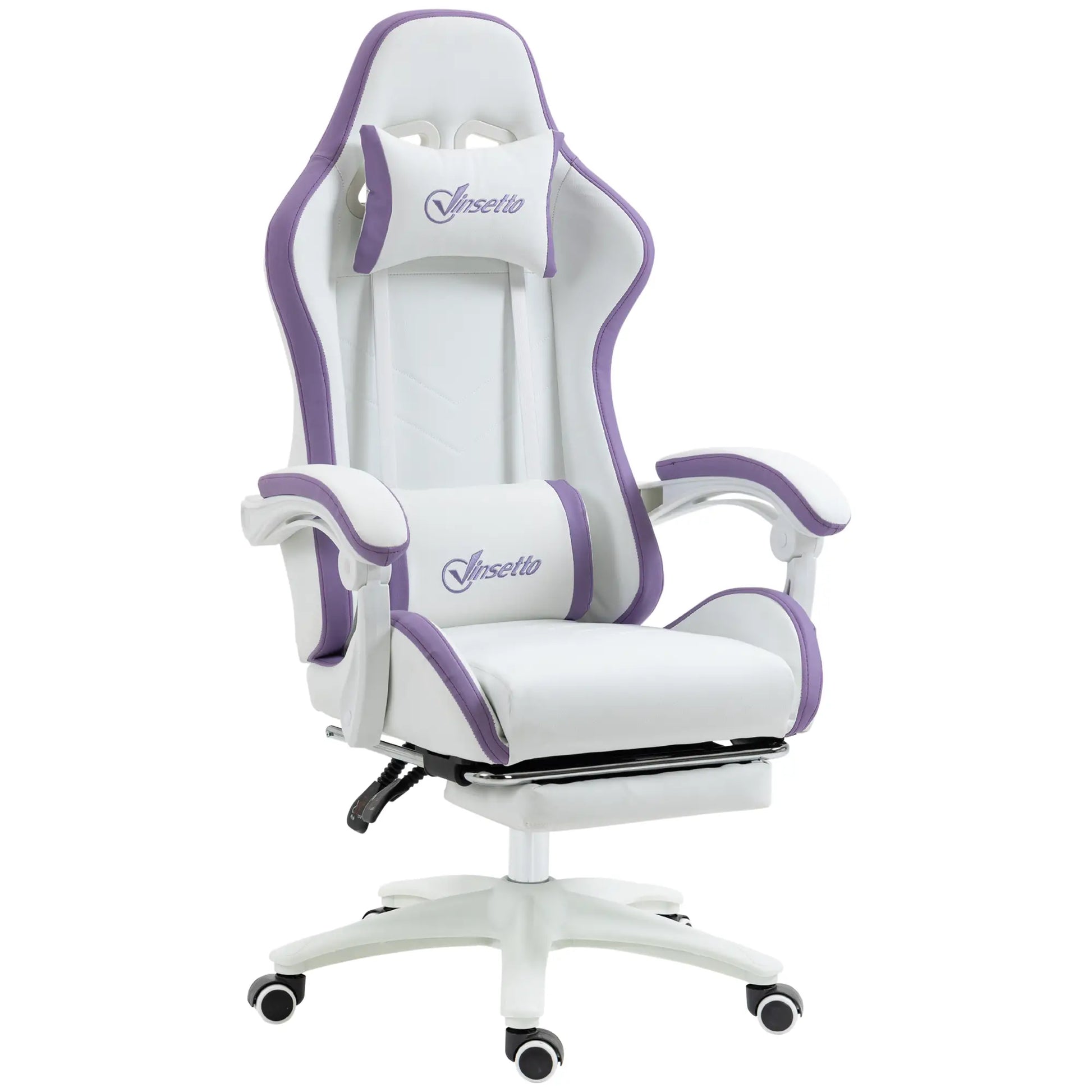 SILLA GAMER MODELO BLANCOVIOLET image 9