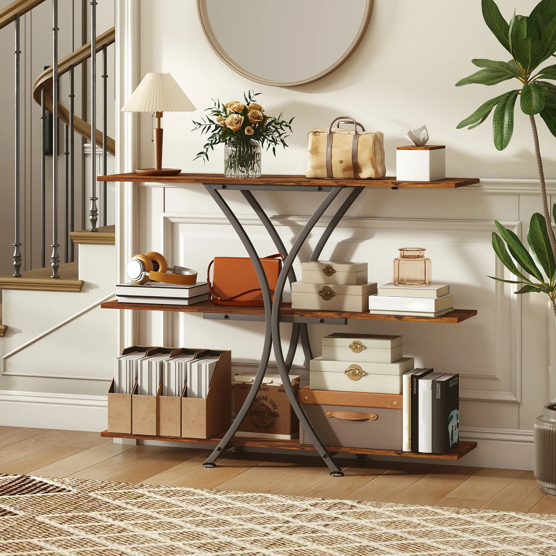 CONSOLA INDUSTRIAL “RUSTIC X THREE LEVELS” image 6