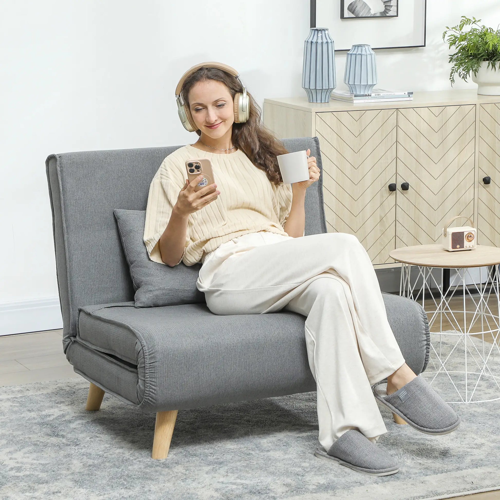 SILLÓN CAMA MODELO ATENEA 90 – CONVERTIBLE 3 EN 1 image 4