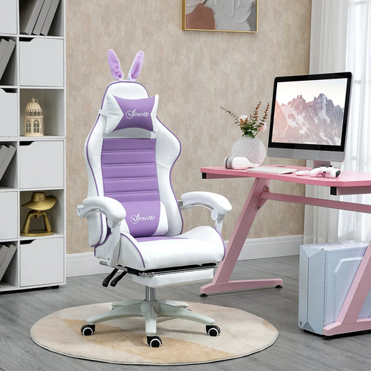 SILLA GAMER MODELO PURPLEBUNNY image 0