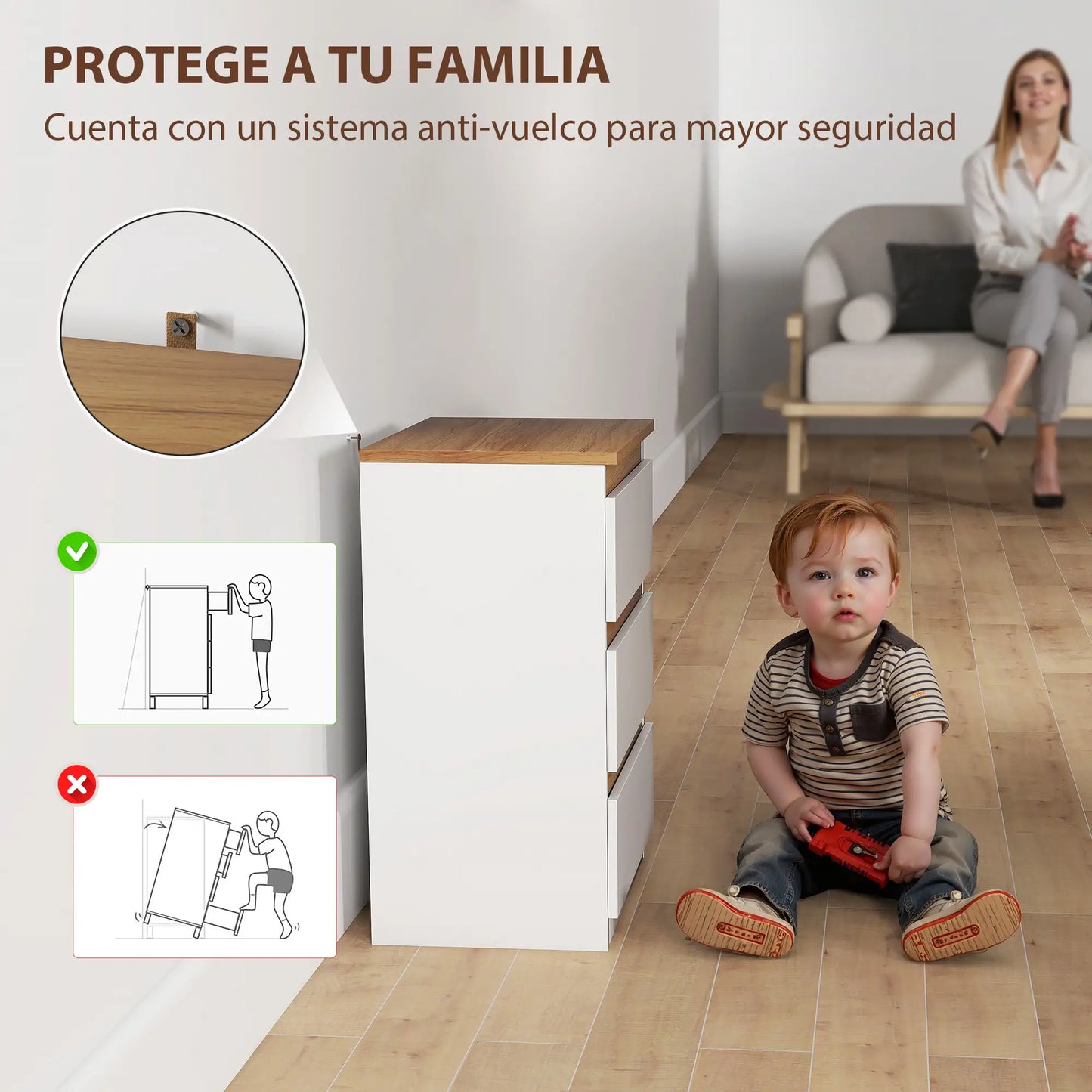 PACK MESITAS BLANCORA TRIPLE image 2