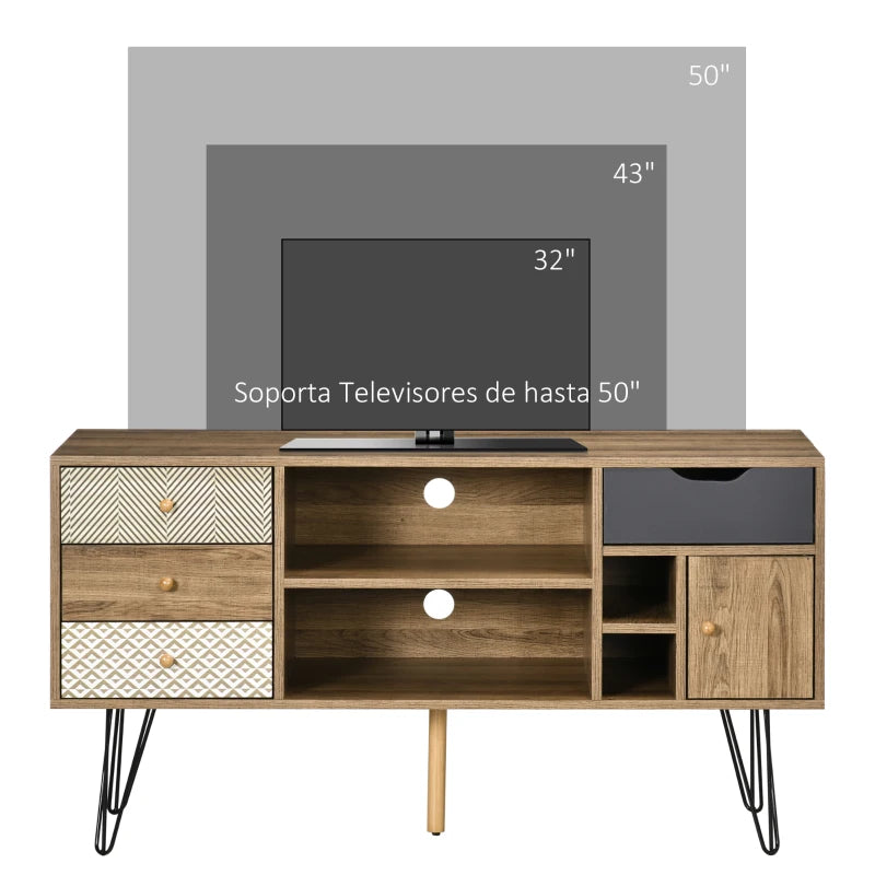 MUEBLE TV BOHO-CHIC CON PATAS METÁLICAS image 7