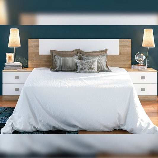 Cabecero matrimonio + 2 mesitas Champions image 0