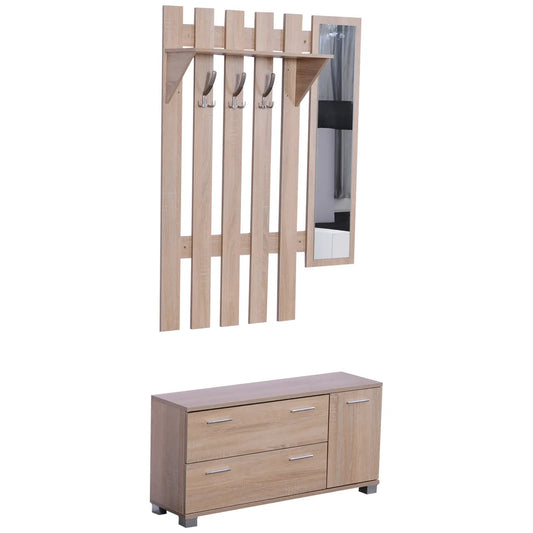 RECIBIDOR ROBLE HOMEWELCOMER 3 EN 1 image 0