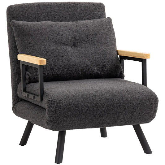 SOFÁ CAMA INDIVIDUAL KANSAS 4 EN 1 – SOFÁ CAMA CONVERTIBLE GRIS image 0