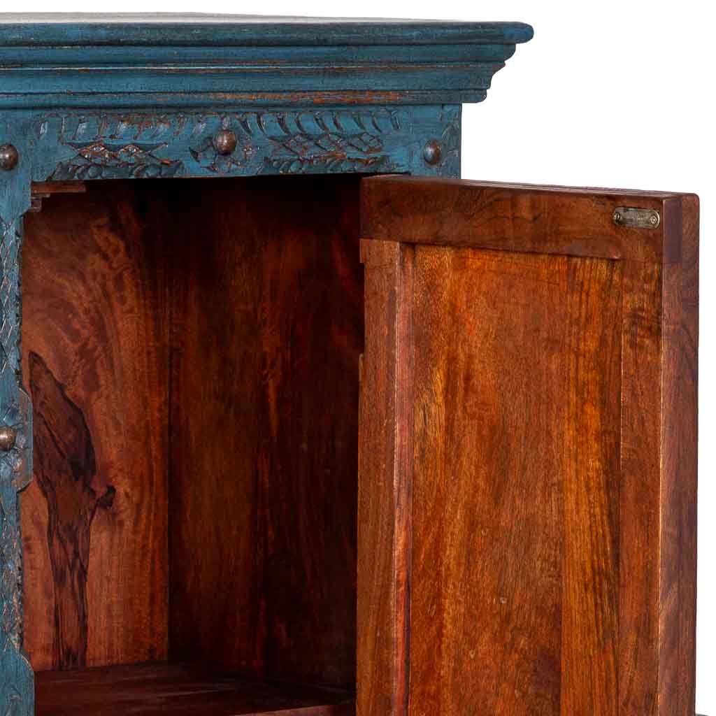 ARMARIO DALIAN BLUE COMPACT ARTESANAL DE MADERA MACIZA image 5