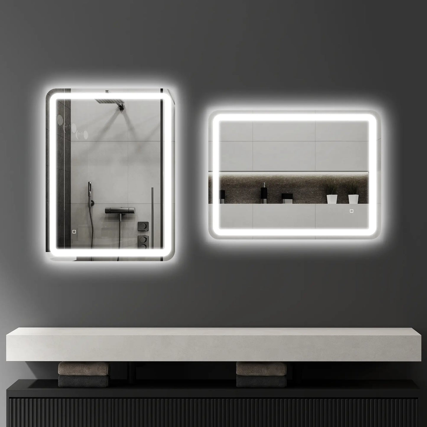 ESPEJO DE BAÑO LED LUMIRA AIR 60X80 CON ANTIVAHO Y MEMORIA image 3