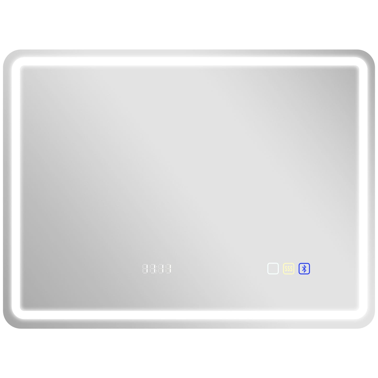 ESPEJO DE BAÑO LED NEXURA SOUND 80X60 CON BLUETOOTH, RELOJ Y ANTIVAHO image 8