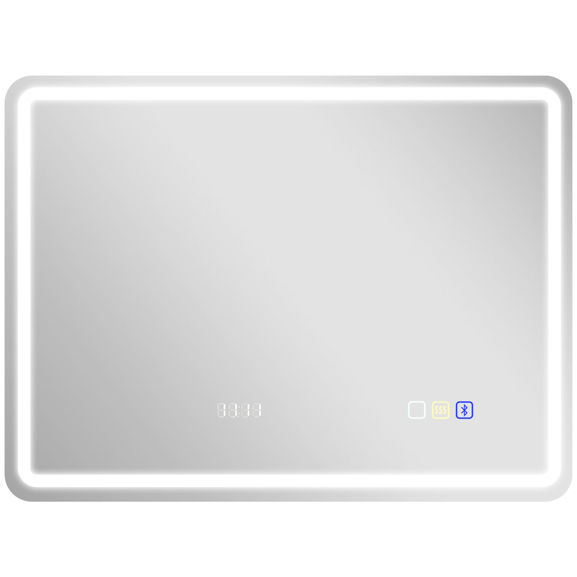 ESPEJO DE BAÑO LED NEXURA SOUND 80X60 CON BLUETOOTH, RELOJ Y ANTIVAHO image 8