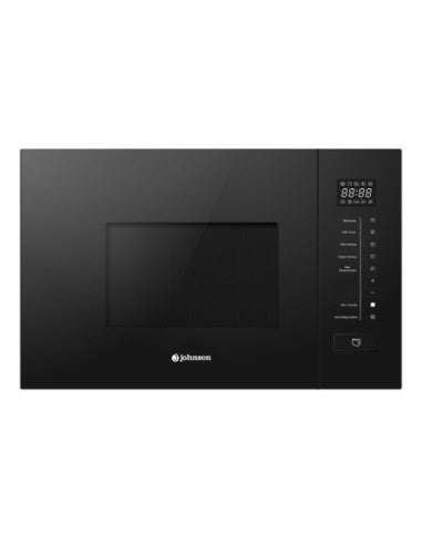 Microondas integrable con Grill Johnson 20 litros Cristal Negro image 0