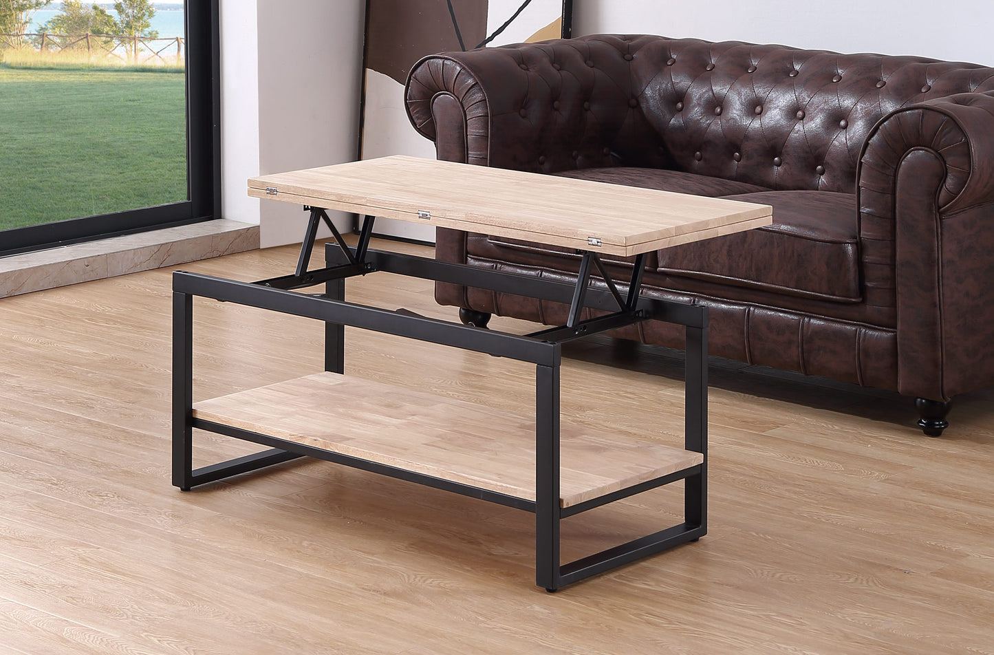 MESA  DE CENTRO ELEVABLE Y EXTENSIBLE STEVE image 11