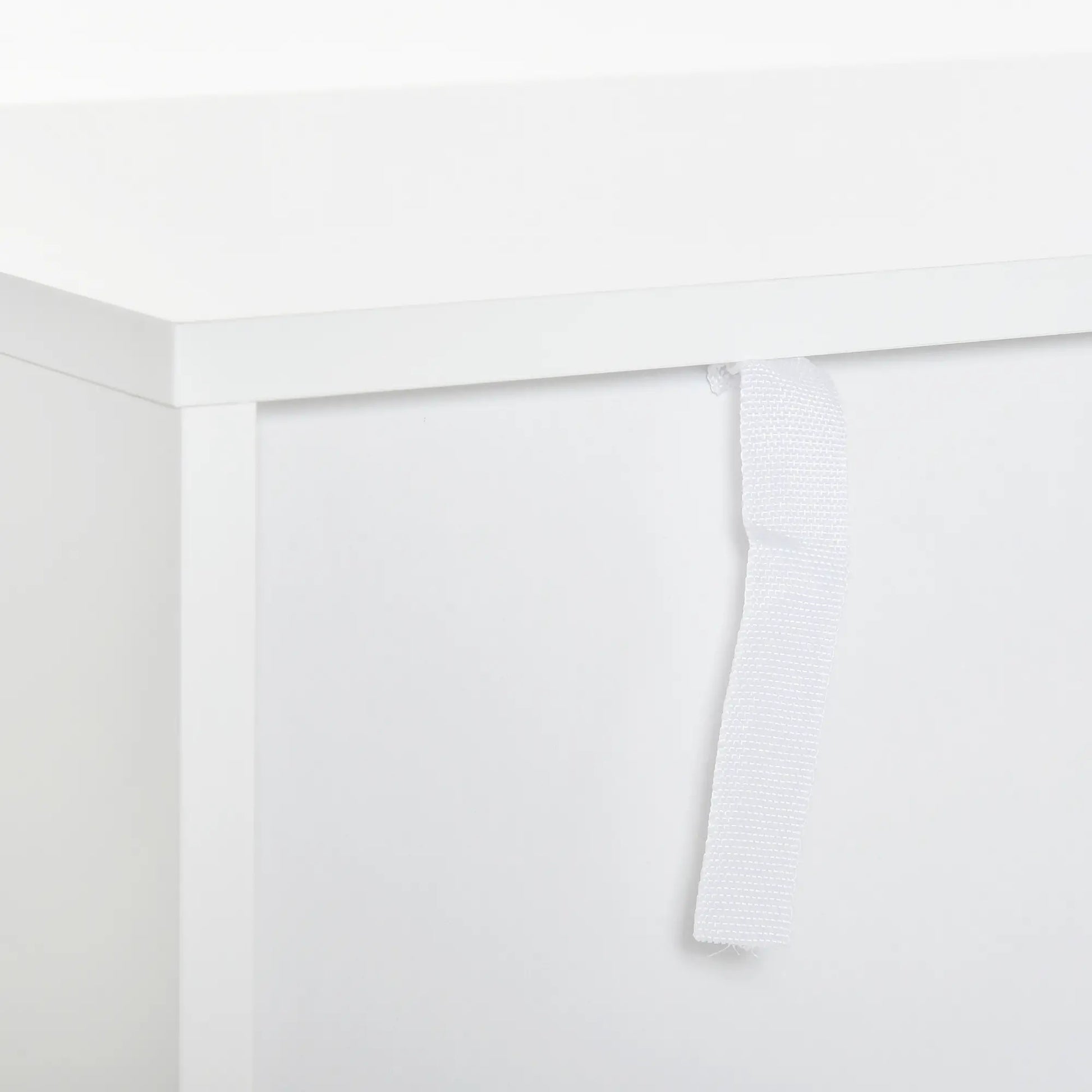 CONSOLA MODERNA BLANCO & DORADO “ELEGANCE GOLD SINGLE DRAWER” image 6