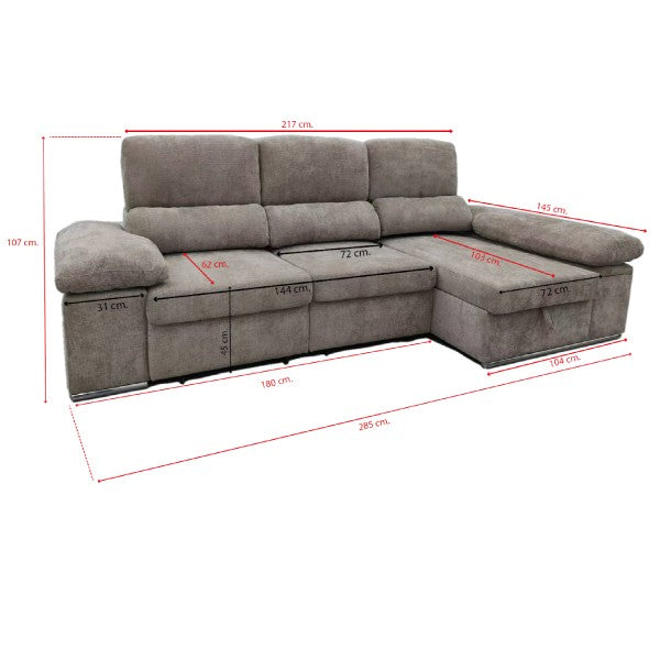 Chaiselonge cama mod Alma image 4