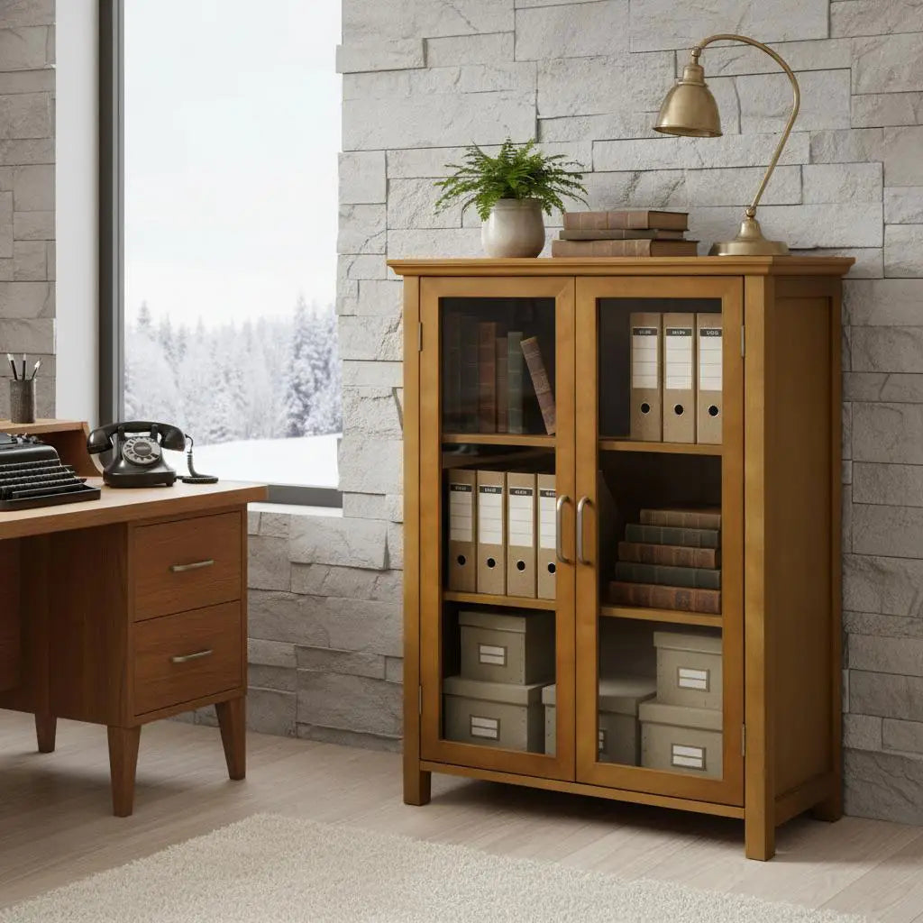 APARADOR VITRINA MODELO NOGALIS image 14