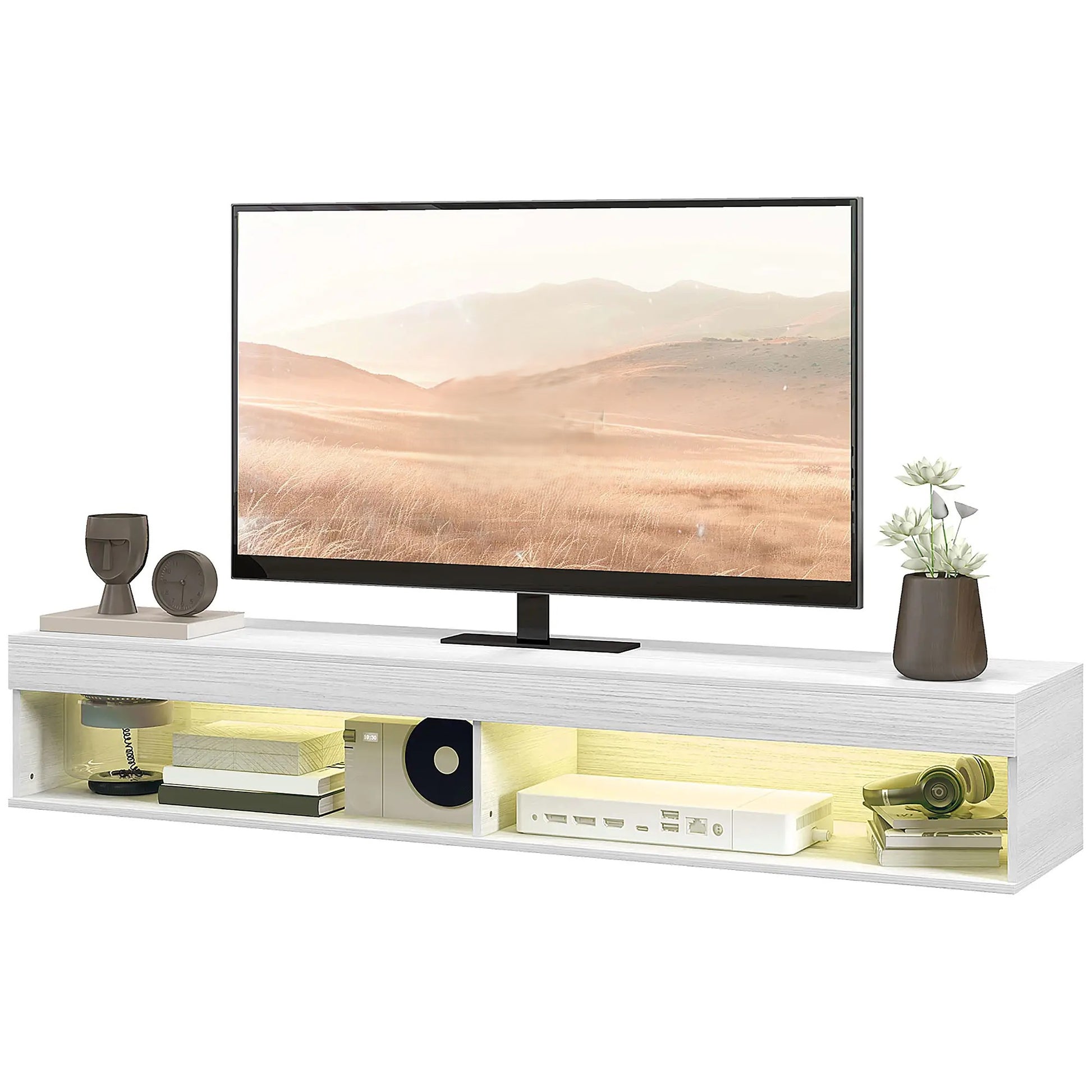 Mueble TV Suspendido con Iluminación LED 180 cm image 3