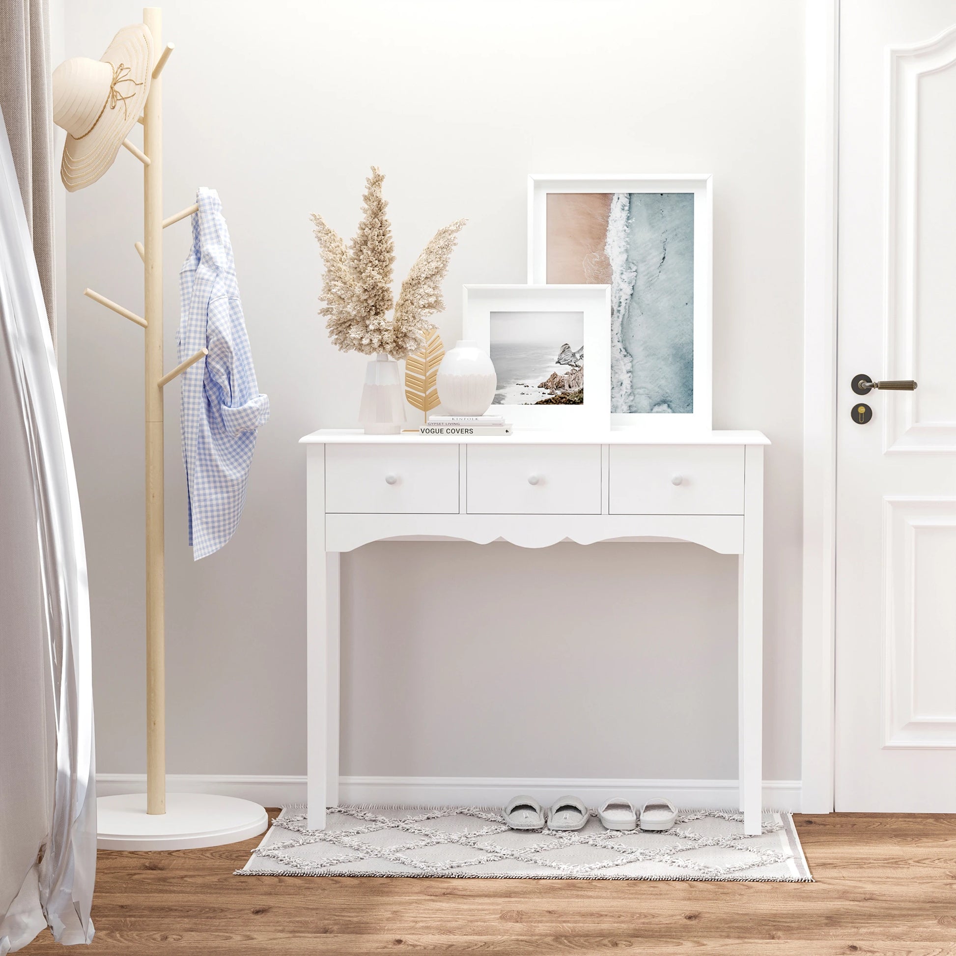 CONSOLA BLANCA VINTAGE PURE image 0