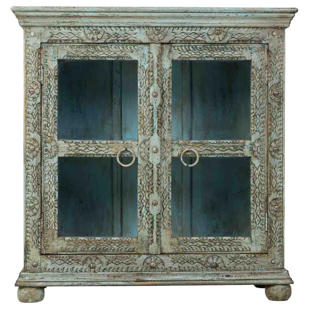 APARADOR DALIAN AQUA GREEN ARTESANAL 2 PUERTAS image 6