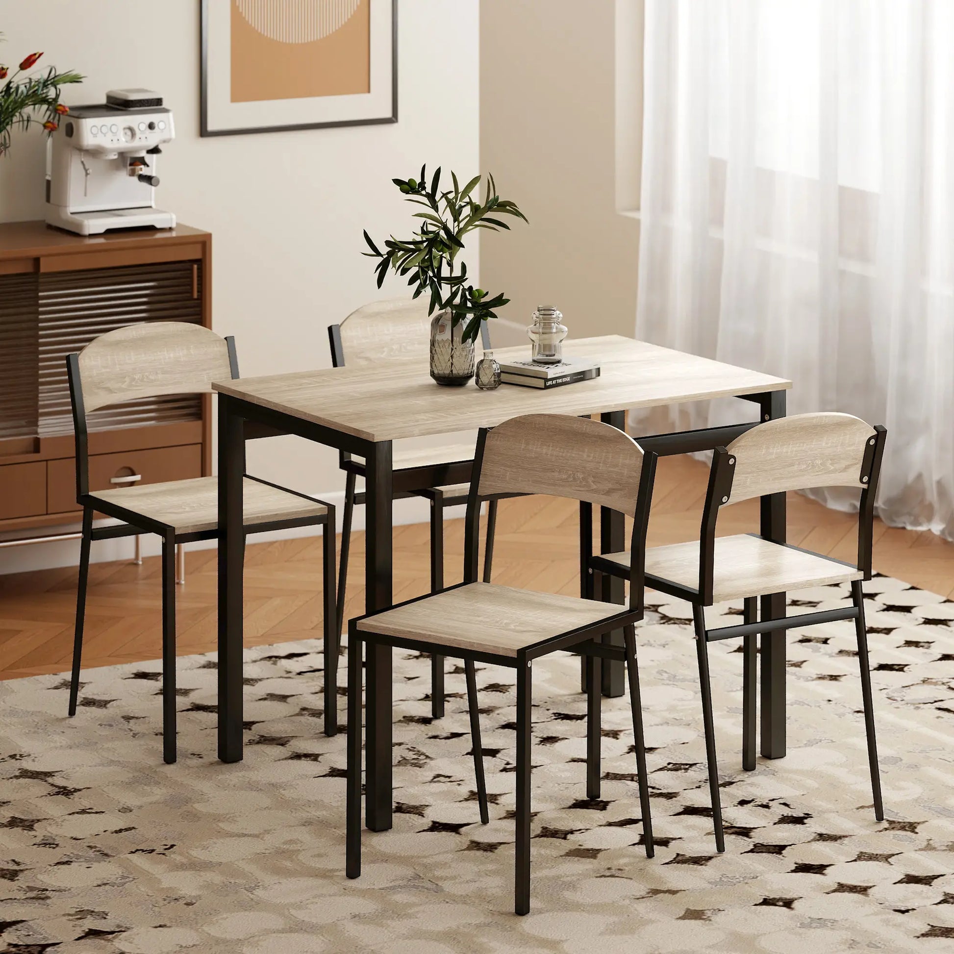 CONJUNTO DE COMEDOR URBAN BLACK JAM image 1
