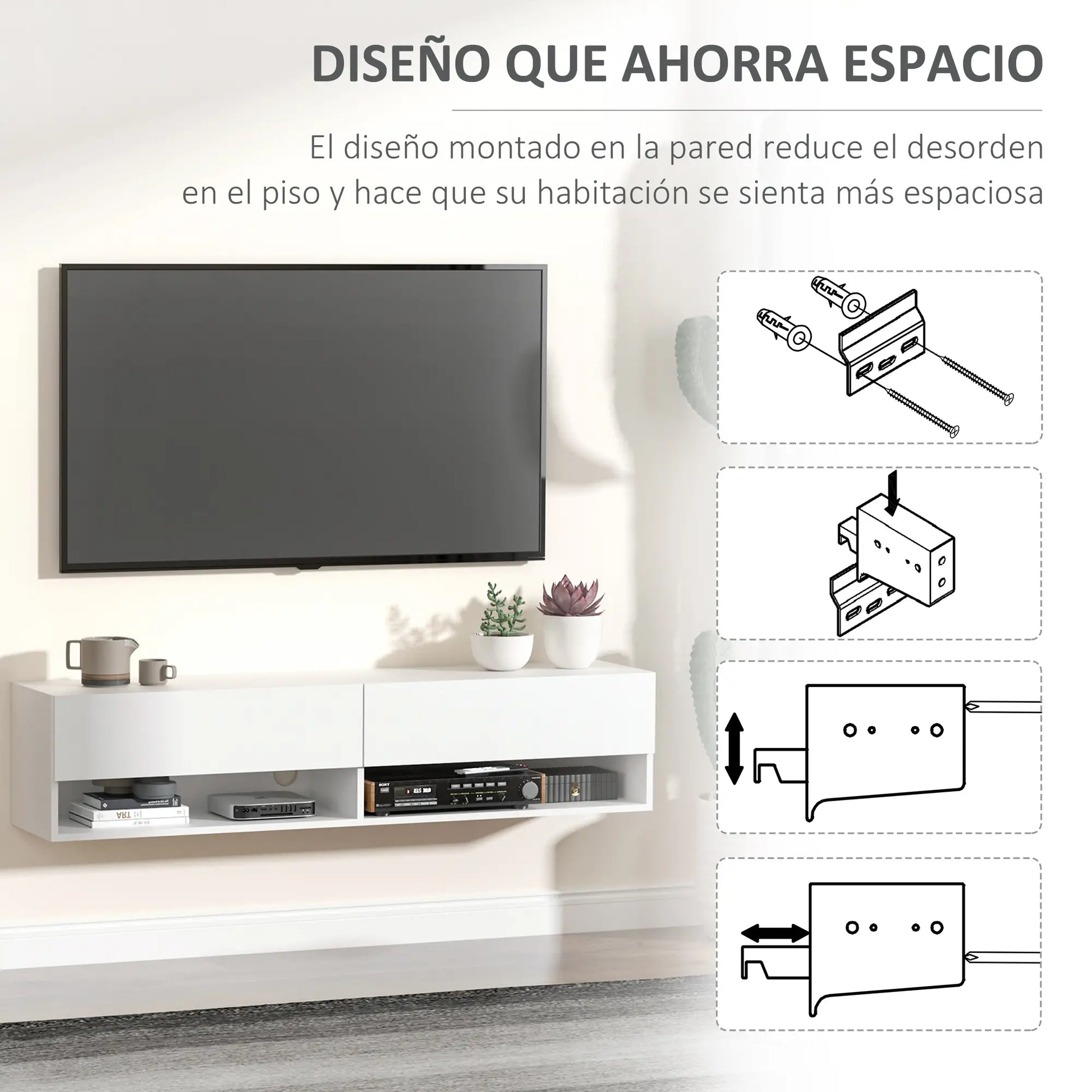 MUEBLE TV SUSPENDIDO 140 CM image 11
