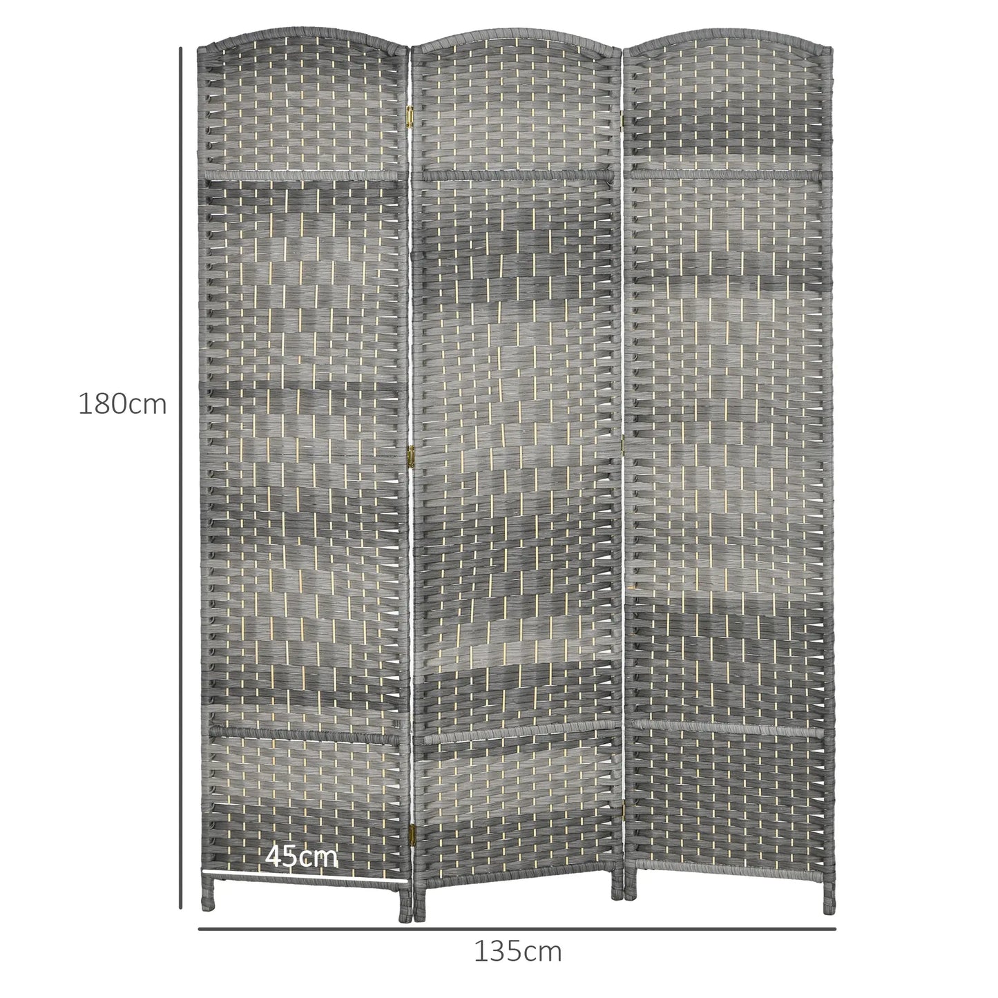 🚪 BIOMBO SEPARADOR DE AMBIENTES PLEGABLE 3 PANELES 135x180 CM – PRIVACIDAD Y ESTILO PARA TU HOGAR