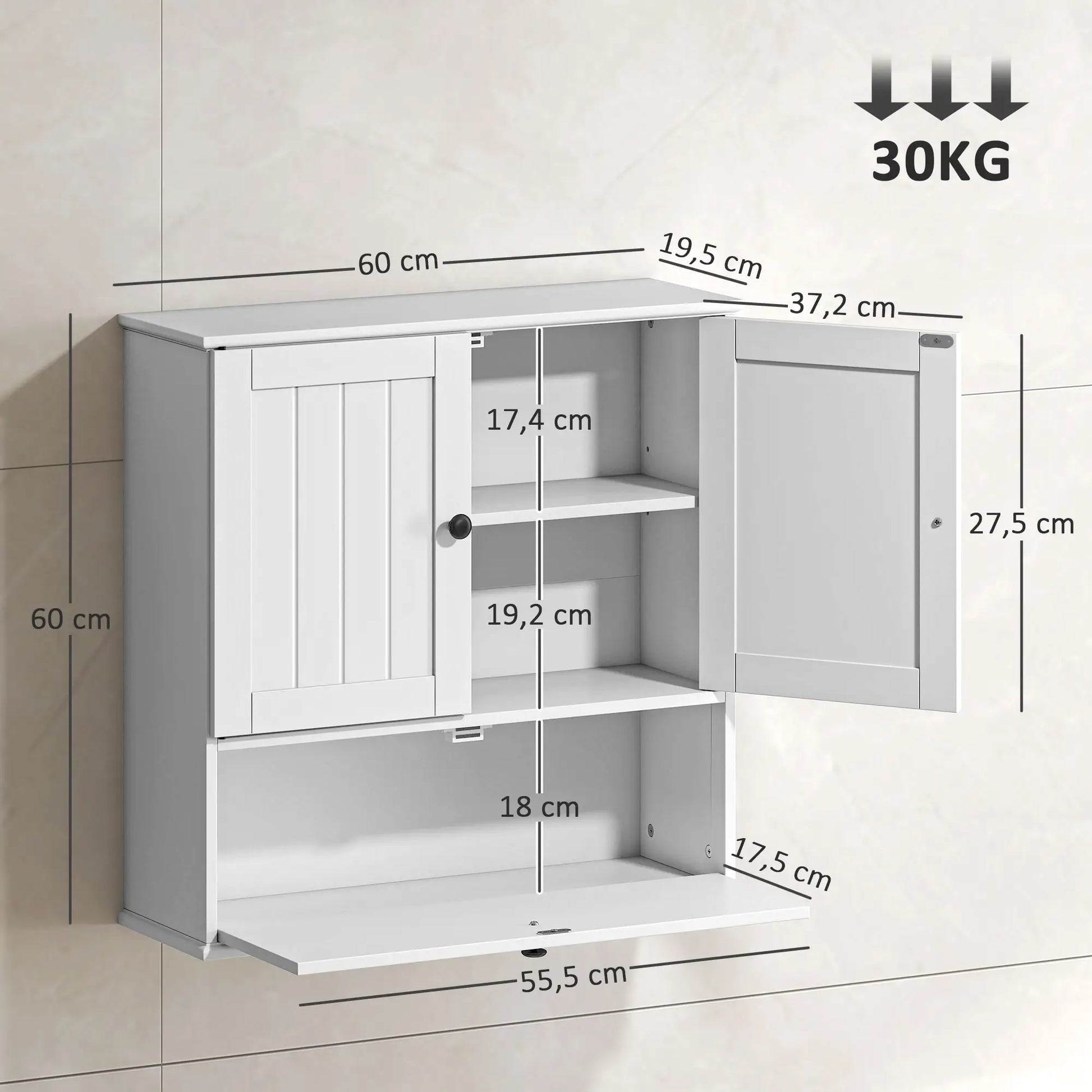 🚿 Armario de Baño de Pared MODELO RUSTIKA image 7