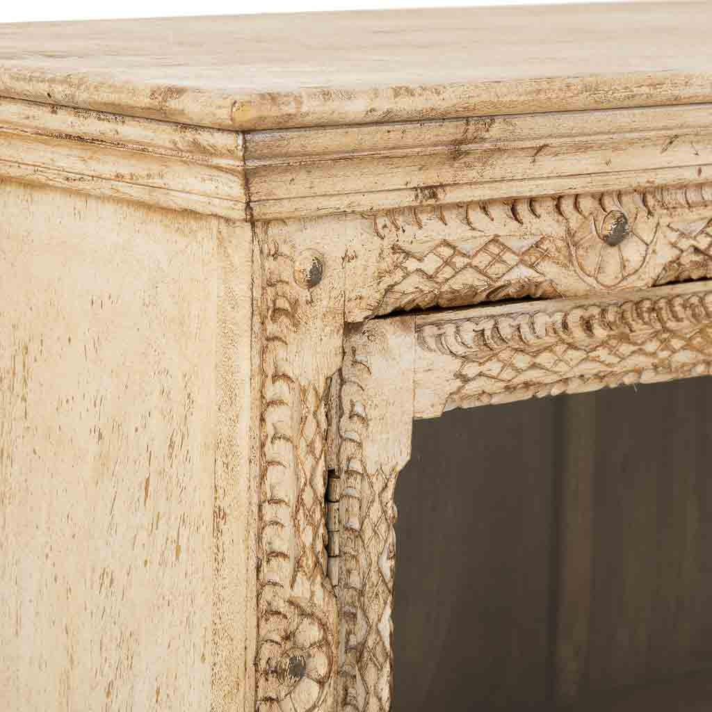 APARADOR DALIAN WHITE ARTESANAL 2 PUERTAS image 6