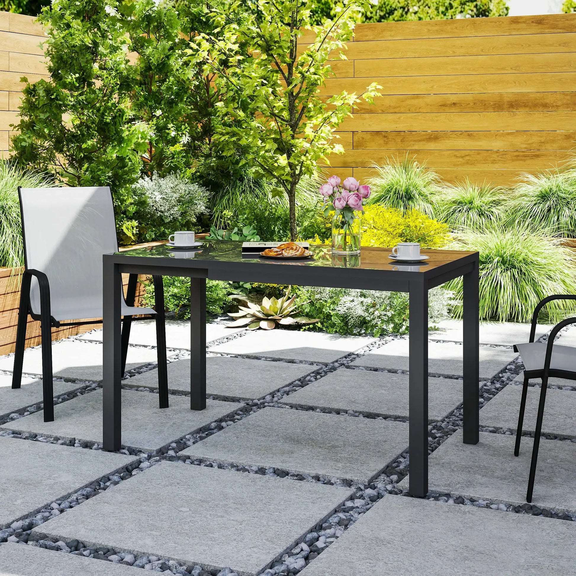 MESA DE COMEDOR EXTENSIBLE DE EXTERIOR ALUMIX GARDEN 6 image 3