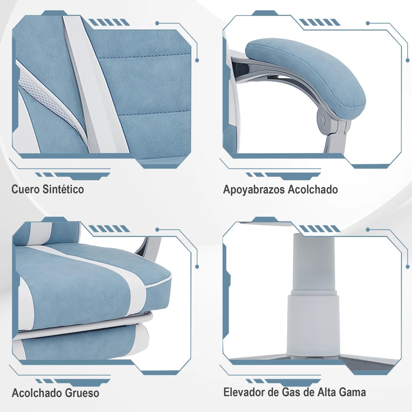 SILLA GAMER MODELO BLUELORD image 9