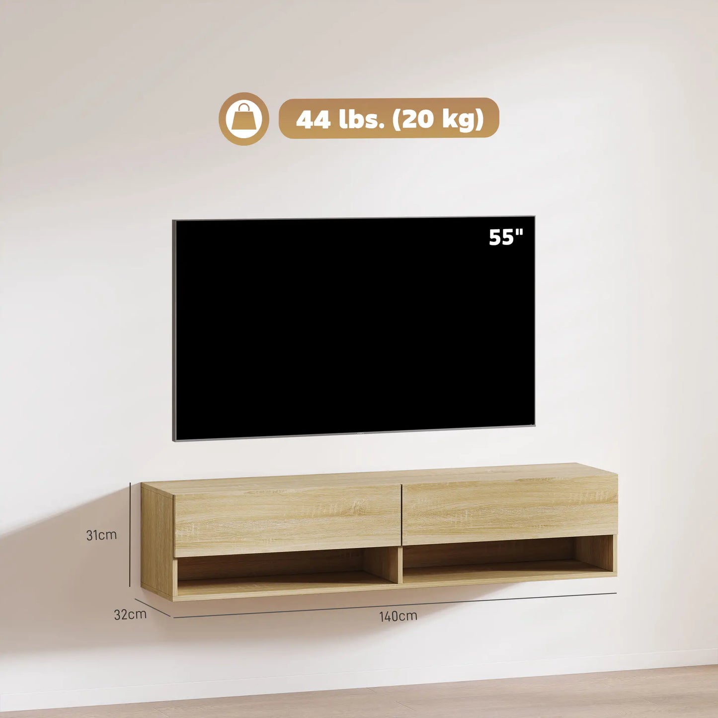 MUEBLE TV SUSPENDIDO 140 CM image 5