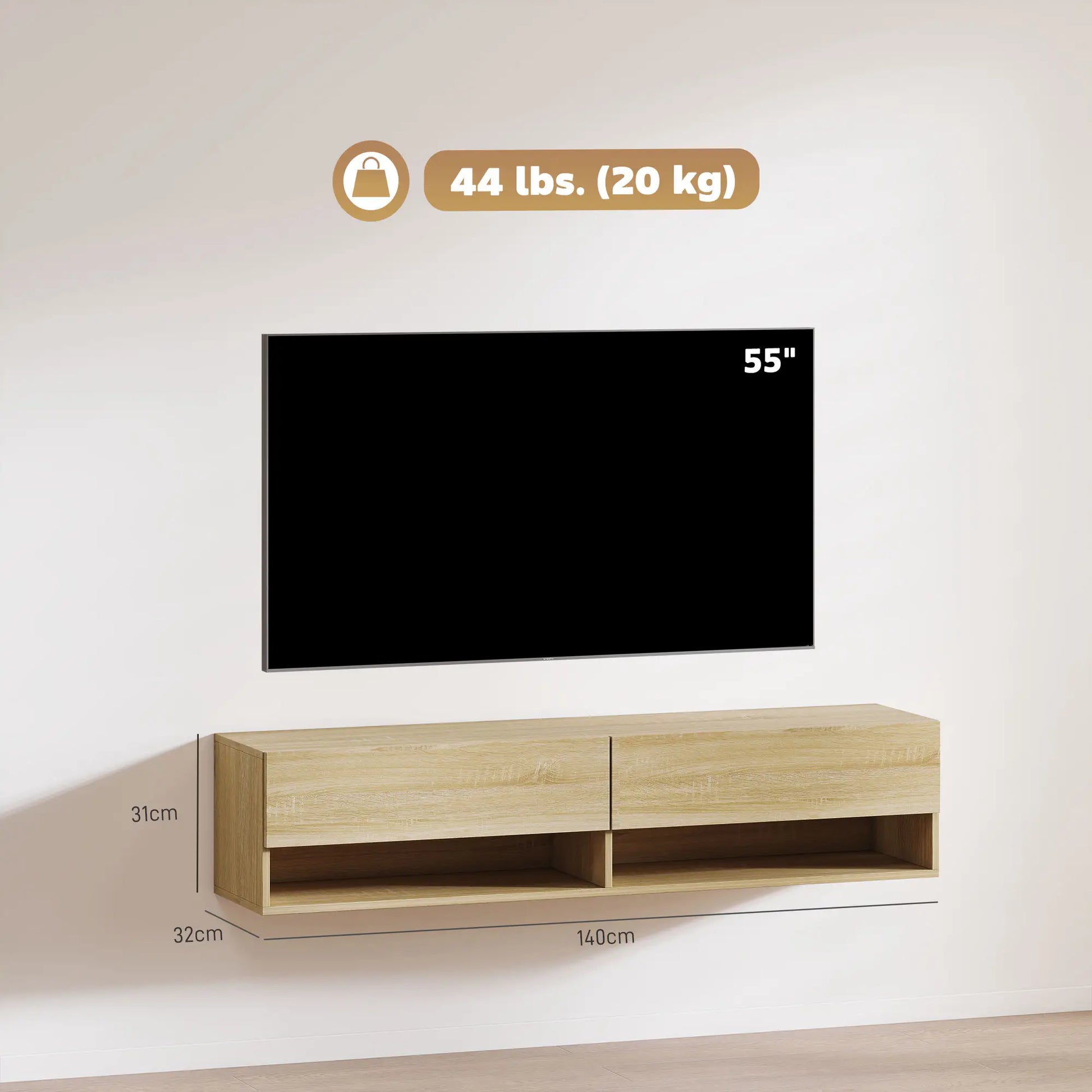 MUEBLE TV SUSPENDIDO 140 CM image 5
