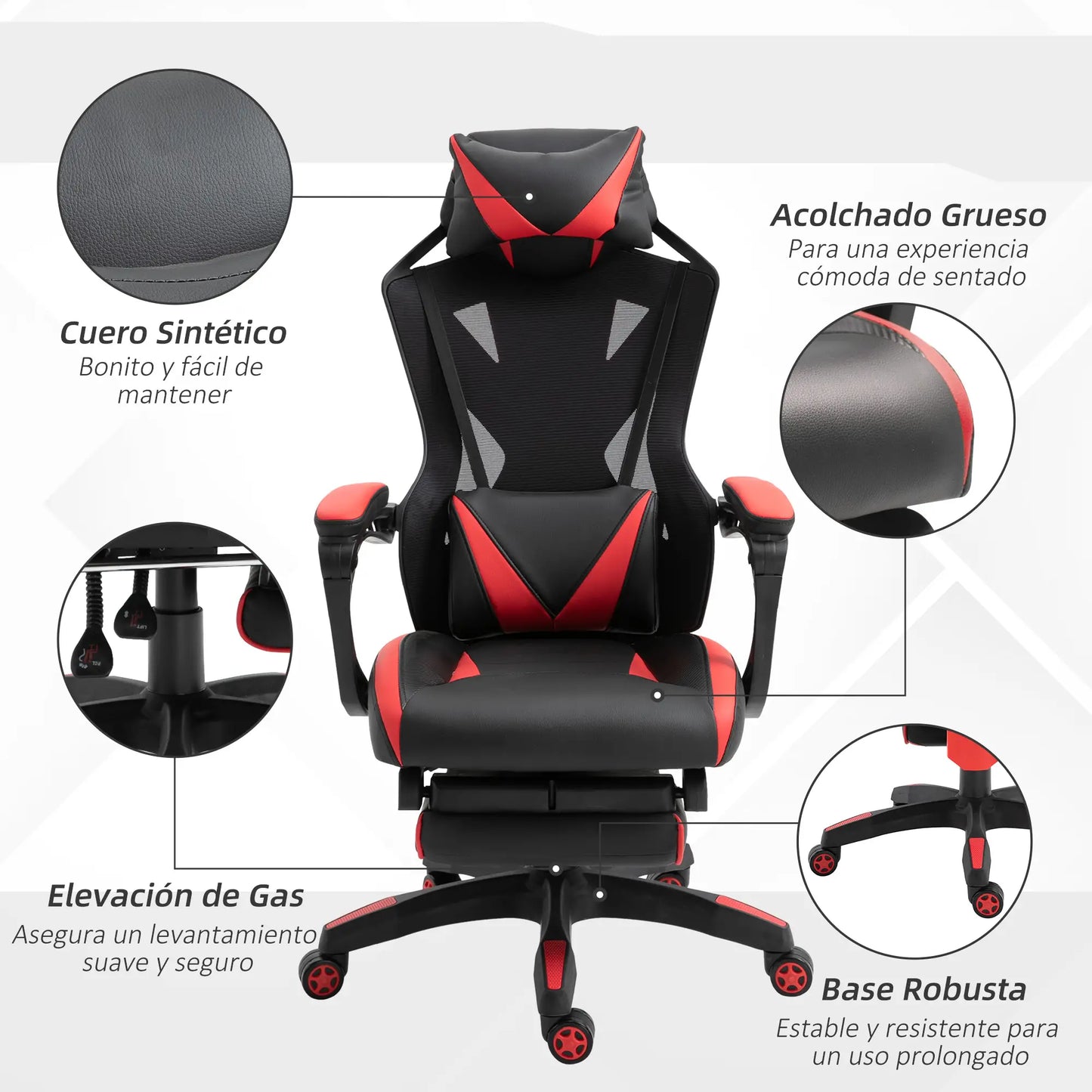 SILLA GAMING MODELO REDSTORM MAX image 9